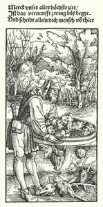 pragnienia (grawerowanie) autorstwa Hans (after) Burgkmair