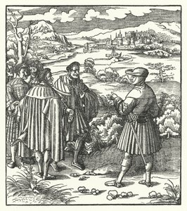Cesarz Maksymilian I, c1496 (rycina) autorstwa Hans (after) Burgkmair