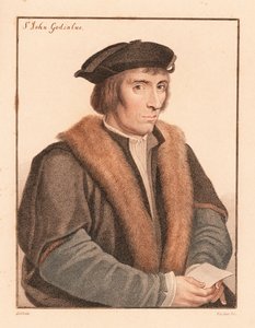 Sir John Godsalve, angielski polityk, zmarł 1557.,1812 (grawerowanie) autorstwa Hans (after) Holbein the Younger