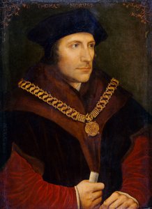 Sir Thomas More ok. 1600 r. (olej na płótnie) autorstwa Hans (after) Holbein the Younger