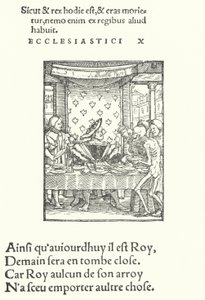 Król (rycina) autorstwa Hans (after) Holbein the Younger