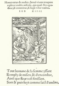 Matka i małe dziecko (rycina)