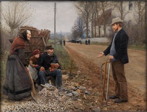 Droga wiejska Autostrada, 1893.