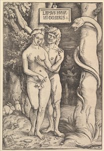 Adam i Ewa, 1511. autorstwa Hans Baldung