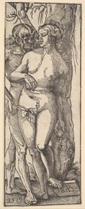 Adam i Ewa, 1519. autorstwa Hans Baldung