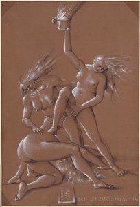 Powitanie Nowego Roku z trzema czarownicami, 1514