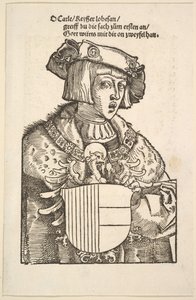 Portret Karola V. autorstwa Hans Baldung