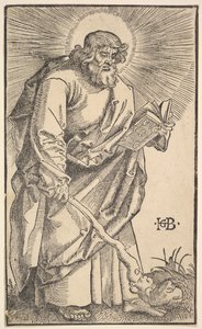 Św. Judasz Tadeusz od Chrystusa i Apostołów, 1519. autorstwa Hans Baldung