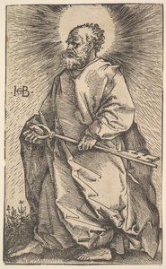 Św. Piotr od Chrystusa i Apostołów, 1519. autorstwa Hans Baldung