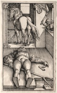 Zaczarowany Pan Młody autorstwa Hans Baldung