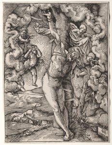 Wielki św. Sebastian, 1514. autorstwa Hans Baldung