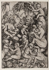Dwie Matki autorstwa Hans Baldung