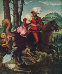 Rycerz, młoda dziewczyna i Śmierć, ok. 1510, 1939 r.
