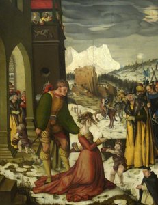 Ścięcie świętej Doroty autorstwa Hans Baldung Grien