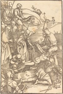 Chrystus przybity do krzyża autorstwa Hans Baldung Grien