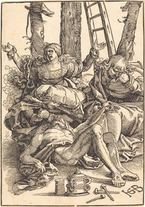 Opłakiwanie Chrystusa autorstwa Hans Baldung Grien