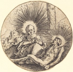 Opłakiwanie Chrystusa autorstwa Hans Baldung Grien