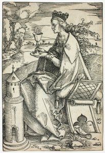 Św. Barbara autorstwa Hans Baldung Grien