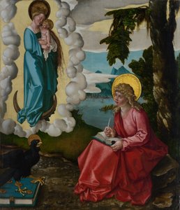 Św. Jan na Patmos, ok. 1511 autorstwa Hans Baldung Grien