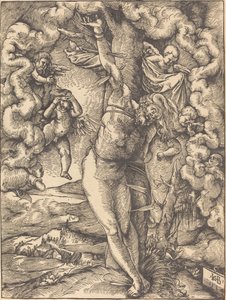 Św. Sebastian autorstwa Hans Baldung Grien