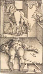 Zaczarowany Pan Młody autorstwa Hans Baldung Grien