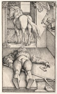 Zaczarowany Pan Młody, 1544. autorstwa Hans Baldung Grien