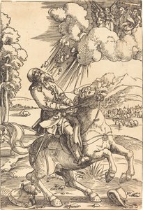 Nawrócenie św. Pawła autorstwa Hans Baldung Grien