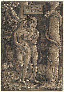 Upadek ludzkości, 1511 autorstwa Hans Baldung Grien