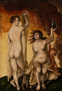 Dwie czarownice autorstwa Hans Baldung Grien