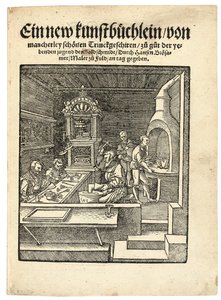 Warsztat złotniczy, ok. 1538