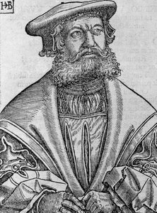 Helius Eobanus Hessus, 1534 autorstwa Hans Brosamer