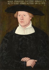 Portret Wolffa Fürlegera autorstwa Hans Brosamer