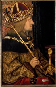 Portret Fryderyka III, cesarza rzymskiego Pokojowego, z oryginału z 1468 r. (obraz)