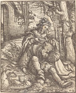 Samson i Dalila autorstwa Hans Burgkmair I