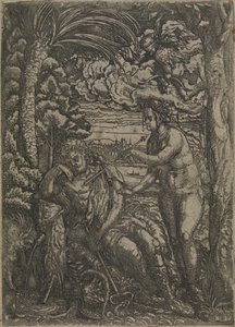 Wenus i Merkury autorstwa Hans Burgkmair d.Æ.