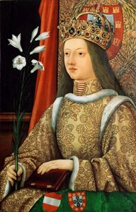 Portret Eleonory Portugalskiej 1434-1467, Świętej Cesarzowej Rzymskiej, po 1468