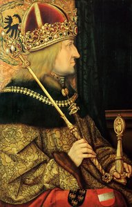Portret Fryderyka III 1415-1493, cesarza rzymskiego, koniec XV w.