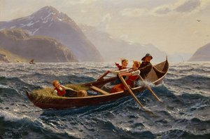 Rejs łodzią w Sognefjorden