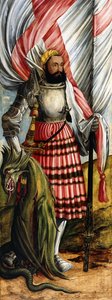 Święty Jerzy, 1517 r autorstwa Hans Duerer