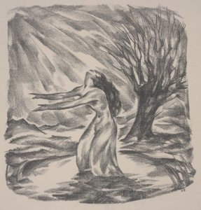 Ofelia autorstwa Hans Freese
