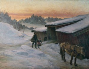 Z Sandviken autorstwa Hans Gude