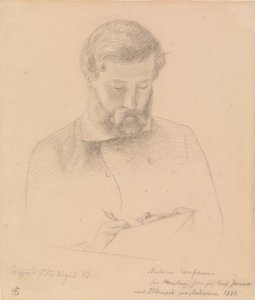 Hermann Kauffmann autorstwa Hans Gude