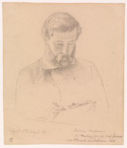 Hermann Kauffmann autorstwa Hans Gude