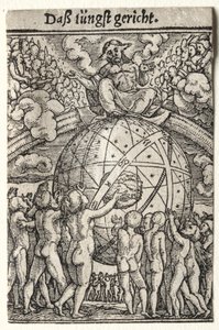 Taniec śmierci: Sąd Ostateczny autorstwa Hans Holbein