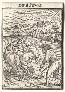 Taniec śmierci: oracz autorstwa Hans Holbein
