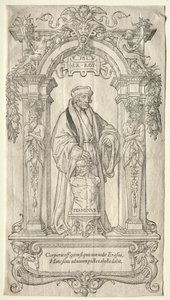 Erazm z Rotterdamu. autorstwa Hans Holbein