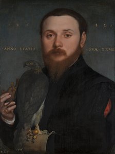 Portret sokolnika autorstwa Hans Holbein
