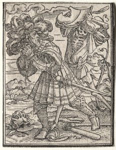 Taniec śmierci: Hrabia autorstwa Hans Holbein