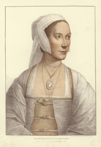 Anonimowa kobieta (akwatinta) autorstwa Hans Holbein der Jüngere