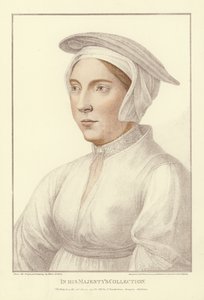 Anonimowa kobieta (akwatinta) autorstwa Hans Holbein der Jüngere